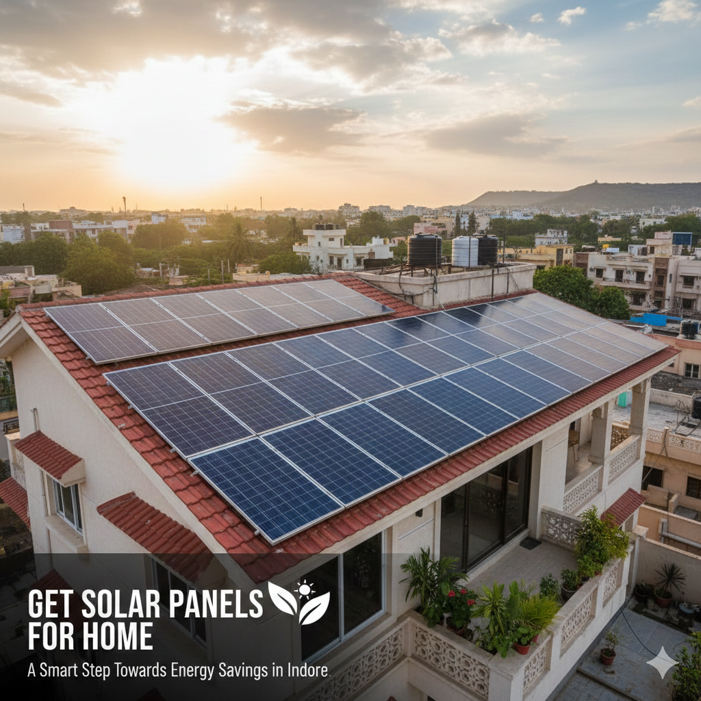 Get Solar Panels for Home: A Smart Step Towards Energy Savings in Indore