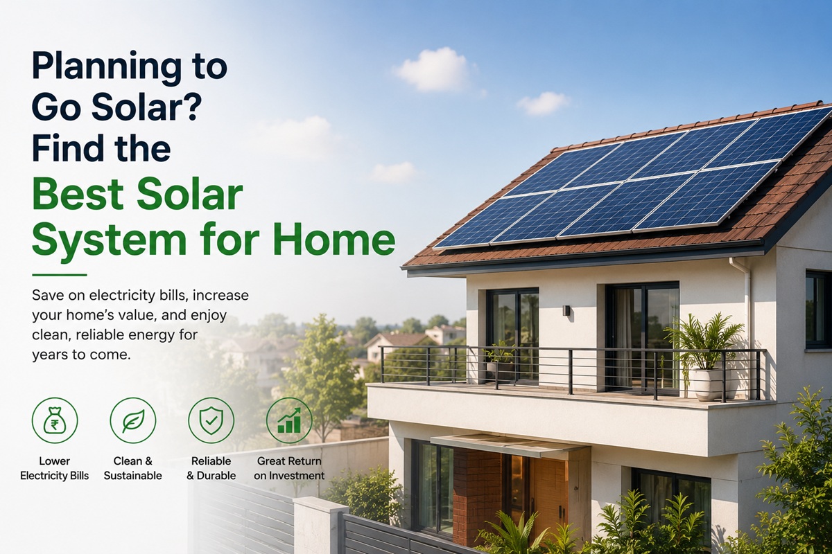 Best Solar System for Home: A Real Installation Case Study by Indian Solar Solutions
