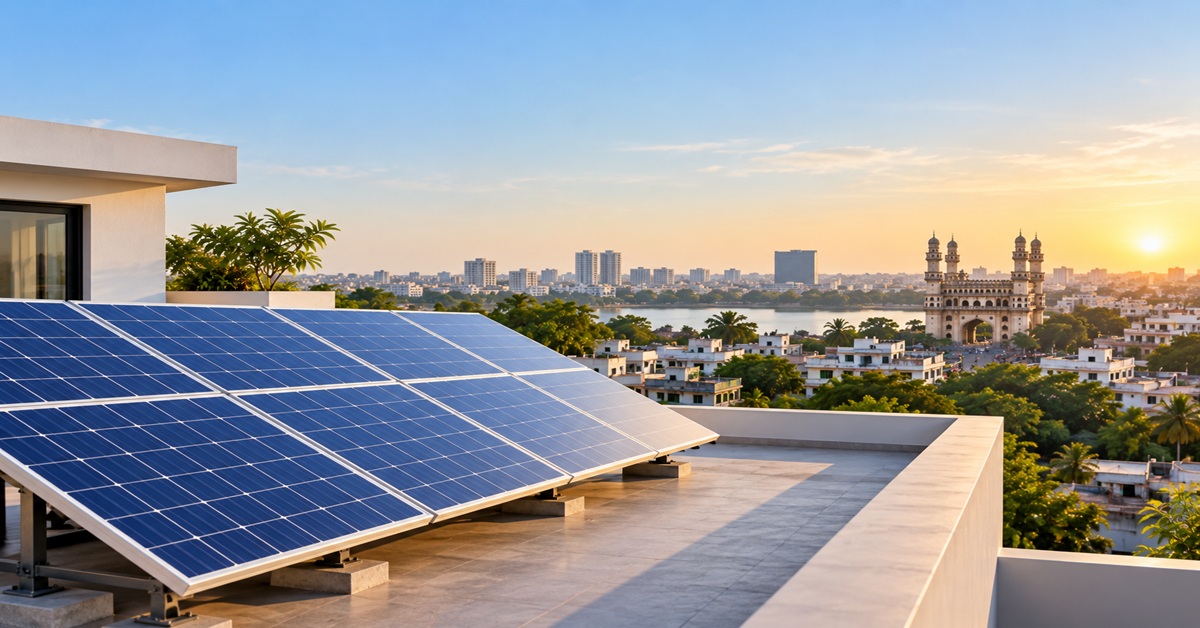 Solar Company in Hyderabad: On-Grid Systems & Home Solar Panel Installation